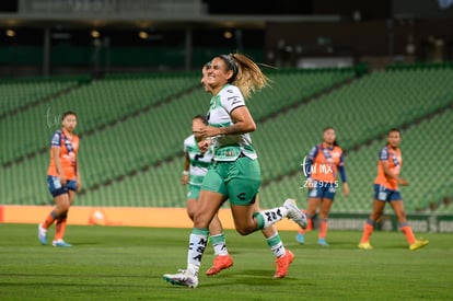 Gol, Alexia Villanueva | Santos Laguna vs Puebla Liga MX femenil