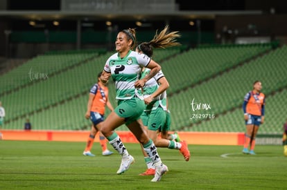 Gol, Alexia Villanueva | Santos Laguna vs Puebla Liga MX femenil