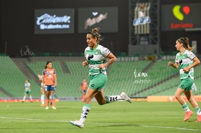 Gol, Alexia Villanueva | Santos Laguna vs Puebla Liga MX femenil