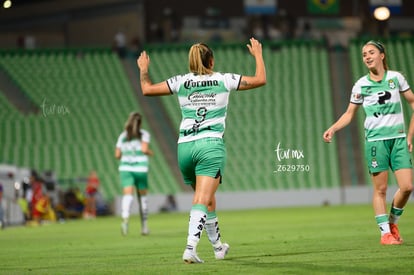 Gol, Alexia Villanueva | Santos Laguna vs Puebla Liga MX femenil