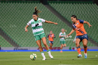 Lia Romero, Dulce Martínez | Santos Laguna vs Puebla Liga MX femenil