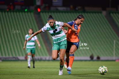 Lia Romero, Dulce Martínez | Santos Laguna vs Puebla Liga MX femenil