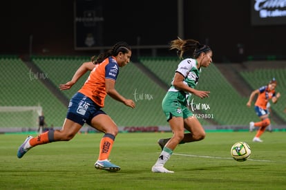 Lia Romero, Dulce Martínez | Santos Laguna vs Puebla Liga MX femenil