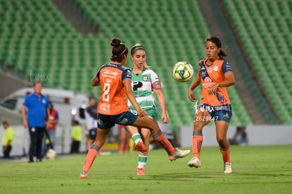 Daniela Delgado, María Sainz, Liliana Fernández | Santos Laguna vs Puebla Liga MX femenil