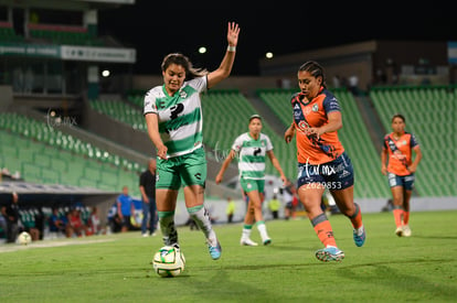 Dulce Martínez, Alexxandra Ramírez | Santos Laguna vs Puebla Liga MX femenil