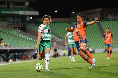 Dulce Martínez, Alexxandra Ramírez | Santos Laguna vs Puebla Liga MX femenil