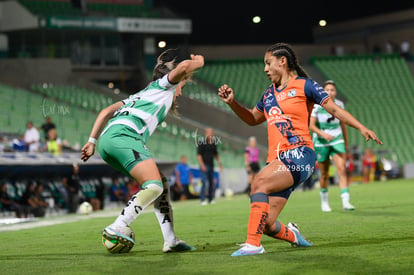 Dulce Martínez, Alexxandra Ramírez | Santos Laguna vs Puebla Liga MX femenil