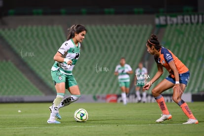 María Sainz, Alexxandra Ramírez | Santos Laguna vs Puebla Liga MX femenil