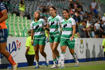 Lourdes De León, Brenda López, Ana Peregrina | Santos Laguna vs Puebla Liga MX femenil