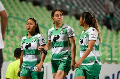 Lourdes De León, Brenda López, Ana Peregrina | Santos Laguna vs Puebla Liga MX femenil