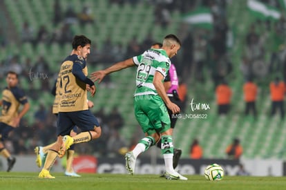 Pablo Bennevendo, Juan Brunetta | Guerreros del Santos Laguna vs Pumas UNAM J2 C2023 Liga MX