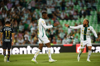 Duván Vergara, Félix Torres | Santos vs Pumas UNAM