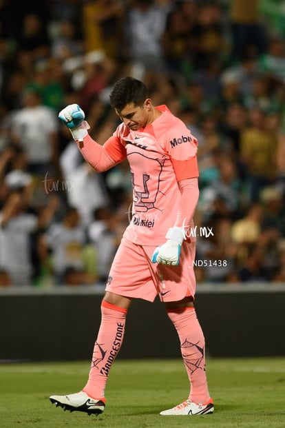 celebra gol , Julio González | Santos vs Pumas UNAM