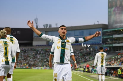 festejo de gol | Santos vs Pumas UNAM