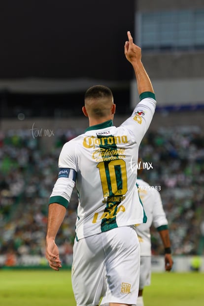 festejo de gol | Santos vs Pumas UNAM