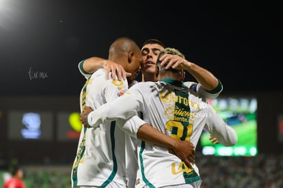 festejo de gol | Santos vs Pumas UNAM