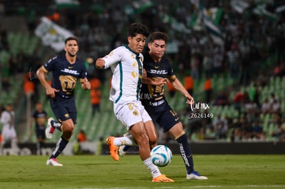 Pablo Monroy, Diego Medina | Santos vs Pumas UNAM