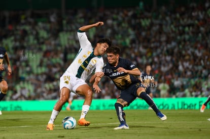 Pablo Monroy, Diego Medina | Santos vs Pumas UNAM