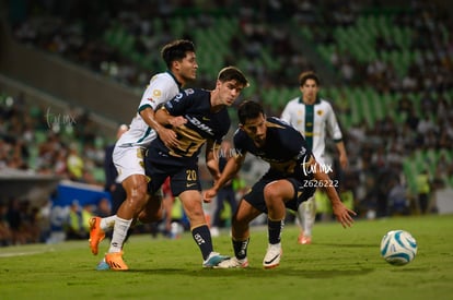 Santiago Trigos, Diego Medina | Santos vs Pumas UNAM