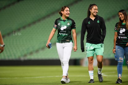 María Yokoyama, Lourdes De León | Santos vs Querétaro femenil