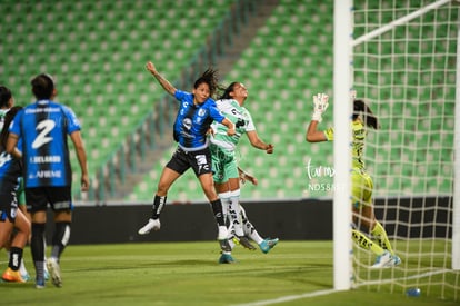 Edna Santamaria, Arlett Tovar | Santos vs Querétaro femenil