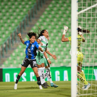 Edna Santamaria, Arlett Tovar | Santos vs Querétaro femenil