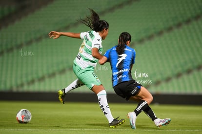 Edna Santamaria, Arlett Tovar | Santos vs Querétaro femenil