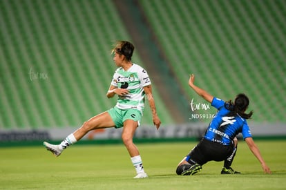 Lia Romero, Claudia Anguiano | Santos vs Querétaro femenil