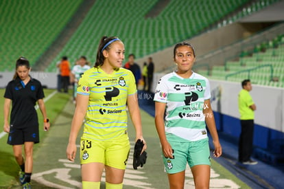 Aida Cantú, Frida Cussin | Santos vs Querétaro femenil