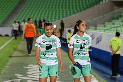 Maika Albéniz, Marianne Martínez | Santos vs Querétaro femenil