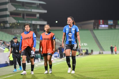 Dulce Alvarado, Magaly Cortés | Santos vs Querétaro femenil