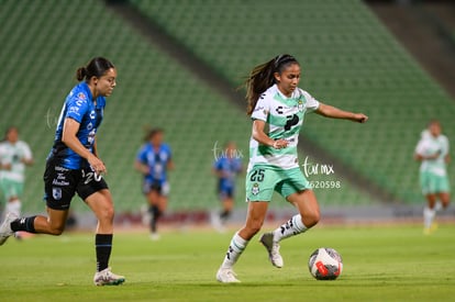 Barbrha Figueroa | Santos vs Querétaro femenil