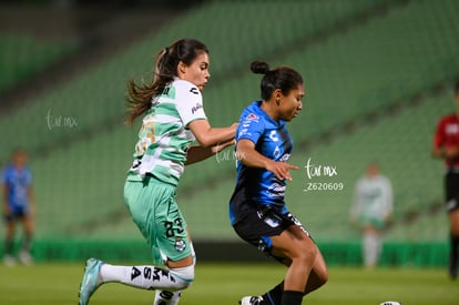 Leidy Ramos, Alexxandra Ramírez | Santos vs Querétaro femenil