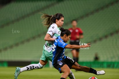 Leidy Ramos, Alexxandra Ramírez | Santos vs Querétaro femenil