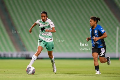 Michel Ruiz, Leidy Ramos | Santos vs Querétaro femenil