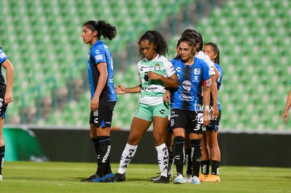 Juelle Love, Jazmín Enrigue | Santos vs Querétaro femenil