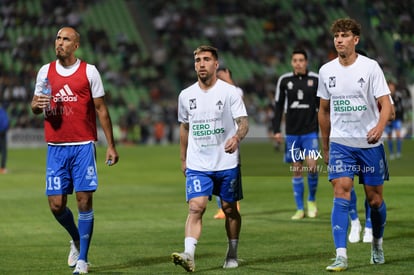 Guido Pizarro, Igor Lichnovsky, Fernando Gorriarán | Guerreros del Santos Laguna vs Tigres UANL J1 C2023 Liga MX