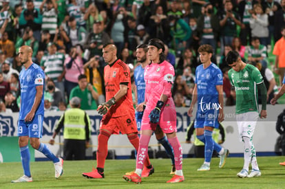 Carlos Acevedo, Nahuel Guzmán | Guerreros del Santos Laguna vs Tigres UANL J1 C2023 Liga MX