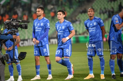 Diego Reyes, Luis Quiñones, Jesús Angulo | Guerreros del Santos Laguna vs Tigres UANL J1 C2023 Liga MX