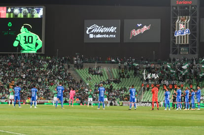 minuto de silencio en honor a Pelé | Guerreros del Santos Laguna vs Tigres UANL J1 C2023 Liga MX