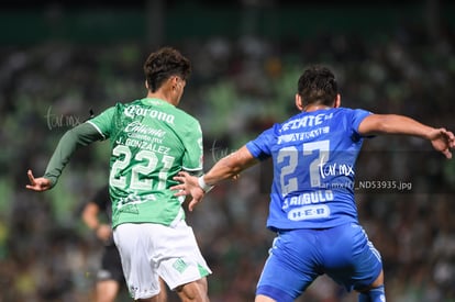 Jair González, Jesús Angulo | Guerreros del Santos Laguna vs Tigres UANL J1 C2023 Liga MX