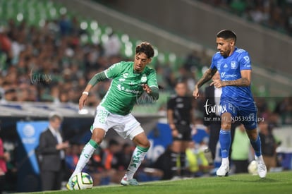 Jair González, Javier Aquino | Guerreros del Santos Laguna vs Tigres UANL J1 C2023 Liga MX