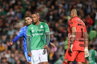 Harold Preciado, Nahuel Guzmán | Guerreros del Santos Laguna vs Tigres UANL J1 C2023 Liga MX