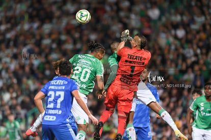 Hugo Rodríguez, Nahuel Guzmán | Guerreros del Santos Laguna vs Tigres UANL J1 C2023 Liga MX