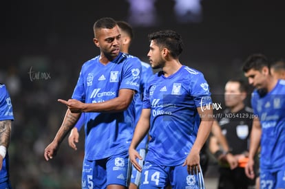 Jesús Garza, Rafael De Souza | Guerreros del Santos Laguna vs Tigres UANL J1 C2023 Liga MX