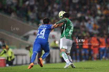 Omar Campos, Jesús Garza | Guerreros del Santos Laguna vs Tigres UANL J1 C2023 Liga MX