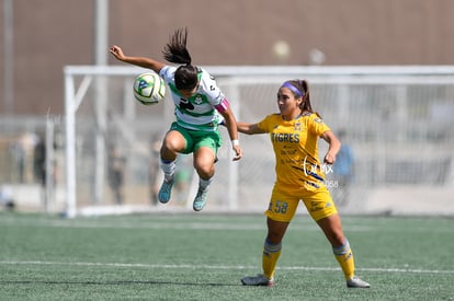 Ángeles Sánchez, Maika Albéniz | Santos vs Tigres J13 C2023 Liga MX