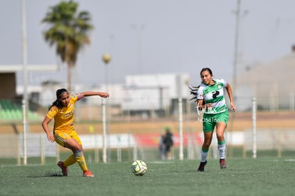 Frida Cussin, Sofía Jiménez | Santos vs Tigres J13 C2023 Liga MX