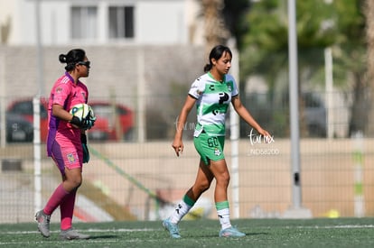 Yessenia Novella, Daniela Sánchez | Santos vs Tigres J13 C2023 Liga MX