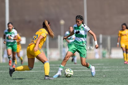 Alexa Gutiérrez, Ailin Serna | Santos vs Tigres J13 C2023 Liga MX